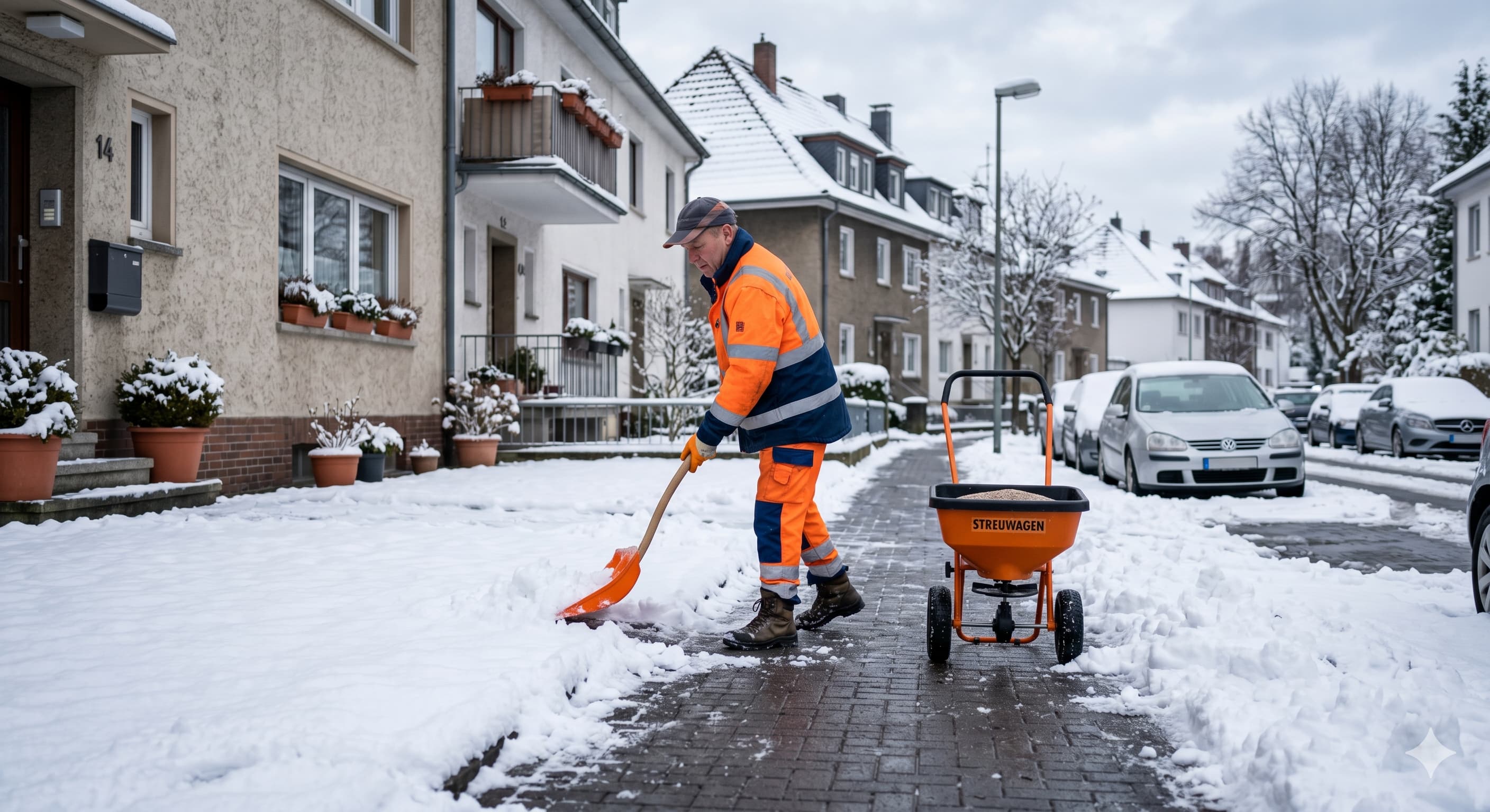 Winterdienst f&uuml;r sichere Wege und Fl&auml;chen